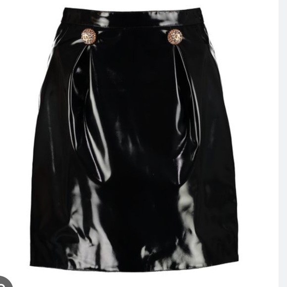 Versace leather skirt - Picture 9 of 12